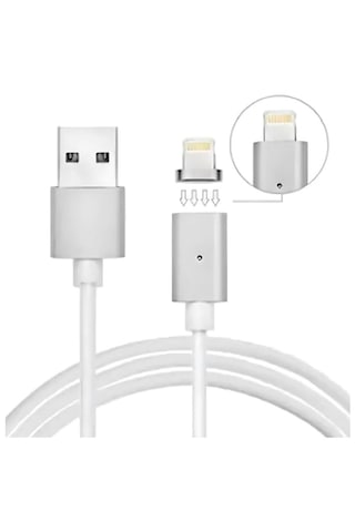 Manyetik Usb Mıknatıslı Data Ve Şarj Kablosu 1 Metre