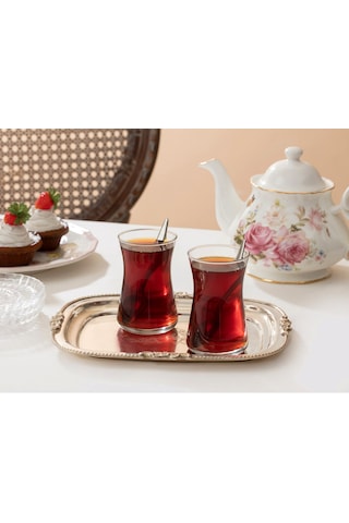 Madame Coco Esperanza 6'Lı Çay Bardağı 170 ML Şeffaf