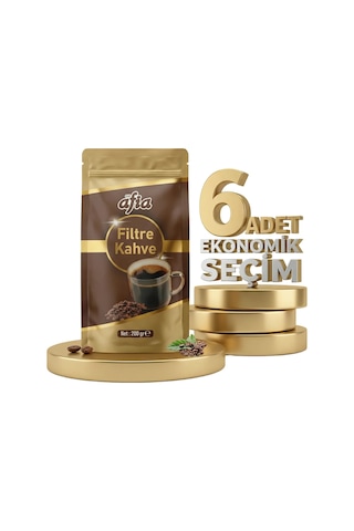 Afia Filtre Kahve 6x200 Gr