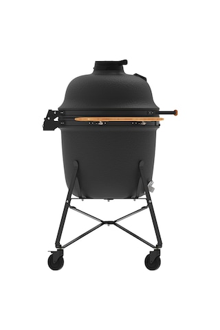 Berghoff Ron Mat Antrasit Büyük Seramik Barbekü Ve Fırın 58 Cm Siyah -