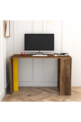 Variant Variant Lima Çalışma Masası - Ceviz / Sarı Ceviz