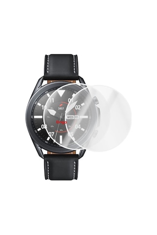 Samsung Galaxy Uyumlu Watch 3 45mm Ekran Koruyucu Şeffaf Tpu Film 2 Adet