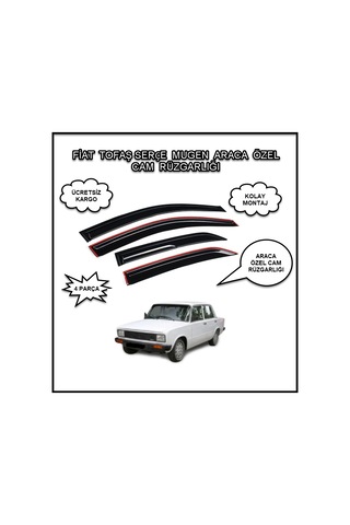Fiat Serçe Mugen Tip Cam Rüzgarlığı