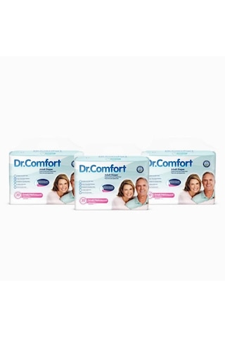 Dr. Comfort Belbantlı Small Orta Boy Hasta Bezi 90 Adet 3x30 Paket S