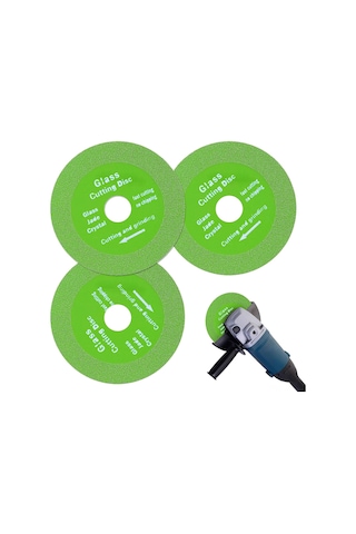 Geeroyoo Elmas Kesici Disk - Cam, Seramik, Kristal Ve Şişe Kesimi İçin 3'lü Ultra İnce 100/115mm Not: Başlık 111 Karakter Sınırını Aşmamaktadır.