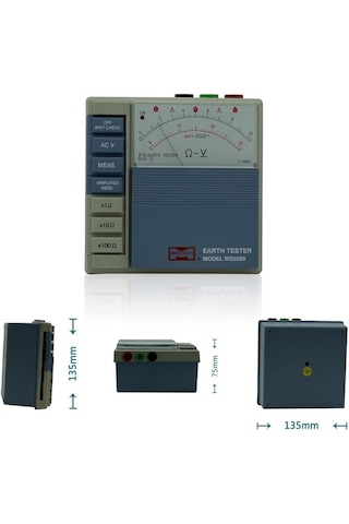 Mastech Ms5209 Analog Toprak Direnci Test Cihazı