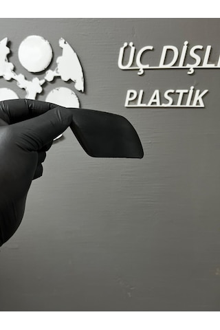 Peugeout 407 Far Yıkama Kapağı Sağ Sol Set 3d Baskı Siyah 1 Set