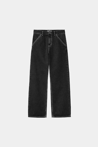 Carhartt Wıp 100% Pamuk 'norco' Denim Basit Pantolon - Konforlu Ve Şık Siyah