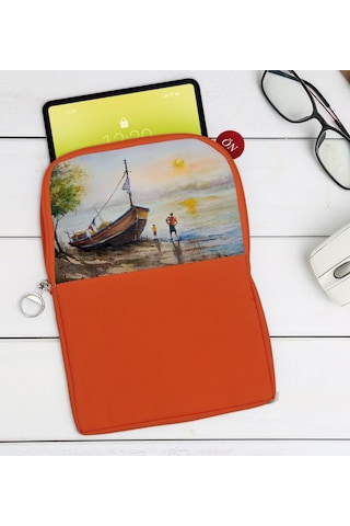 Bk Gift Suluboya Tasarımlı Taşınabilir Koruyucu Tablet Kılıfı & O (531953026)