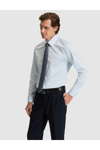 Pierre Cardin Erkek Açık Mavi Gömlek Basic 50328765-vr003