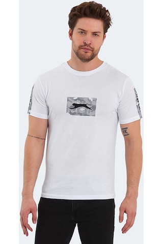 Slazenger PADERAU IN Erkek Tişört Beyaz