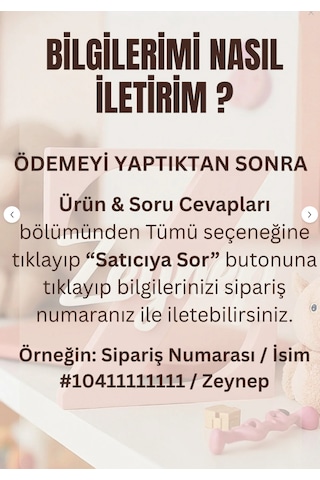 İsme Özel Çocuk ve Bebek Odası Harf Üzeri İsimli Kapı Ve Duvar Kapı Süsü Pano İsimlik - Siyah