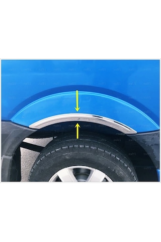 Vw Crafter Krom Çamurluk Nikelajı 4 Prç 2006-2016 Arası P.Çelik