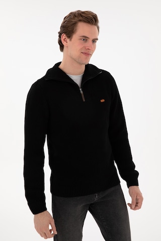 U.s. Polo Assn. Erkek Siyah Kazak /triko 50297047-vr046 Siyah