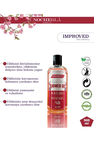 Nochebla Vegan Duş Jeli Sümela Çiçeği 500 ML