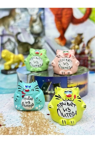 Bjorn Kedicik Figür Seti, Sankt-peterburg'dan Hediyelik Eşya, 4 Parç 169685539