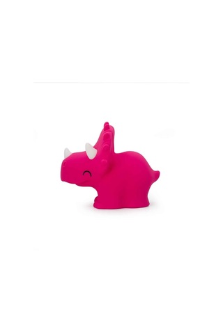 Dhink Silikon Gece Lambası Triceratops Pembe