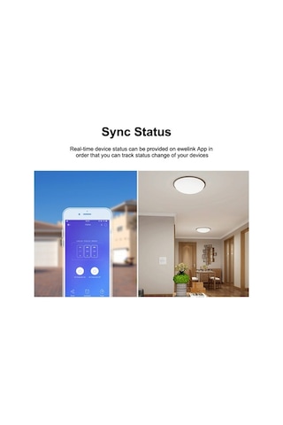 Dancemonkey Sonoff T1eu1c-tx Akıllı Wifi Duvar Anahtarı 433mhz Rf Dokunmatik/timer Apple