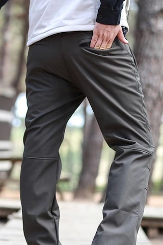 Softshell Pantolon Erkek Kışlık İş Güvenliği Fiyort Seword Haki