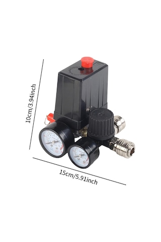 Homyl Hava Kompresörü Çift Konnektörlü Basınç 15cmx10cm