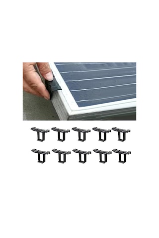 Dolıty 10 Adet Güneş Paneli Su Tahliye Klipleri Pv 35mm