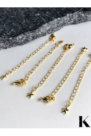 Klipsa Jewelry Takı Kilitleri Zincirli 18k, 3 Adet 241589212