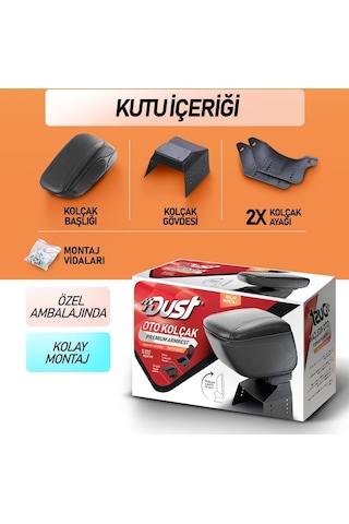 POINT MARKETING Tüm araçlara uyumlu Deri Sürgülü Kolçak