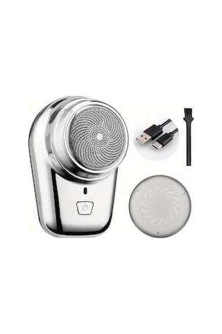 Mini Shaver Sıfır Sakal Taşınabilir Şarjlı Tıraş Makinesi Ipx6 Korumalı 5671 Çok Renkli