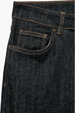 Koton Normal Bel Pamuklu Straight Fit Jean Pantolon - Mark Jean Koyu İndigo 7wam40142nd