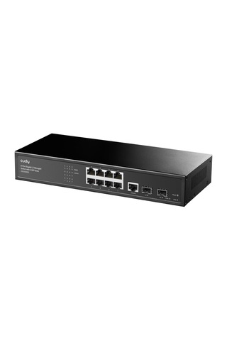 Cudy GS2008S2 2 Port Gigabit SFP 1 Port ConsoL 8 Port L2 Yönetilebilir Gigabit Metal Switch