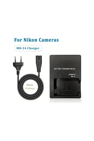 Xuweiwei Edkyo Mh 24 Eu Kamera Şarj Cihazı En El14 Enel14a Pil Nikon P7000 P7100 P7700 P7800 D5100 D5200 D5300 D5500 D5600 D3100 D3200 D3300 D3500