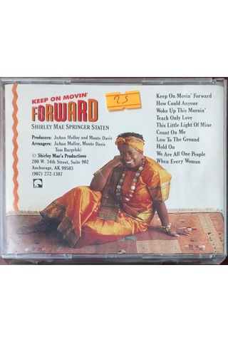 Plak Değildir Cd Dir Cd Keep On Movin Forward Shirley Mae Sprin
