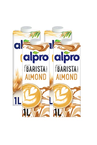 Alpro Barista Badem & Yulaf Sütü 4'lü