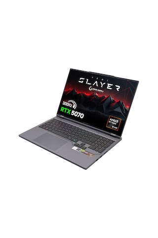 Game Garaj Slayer R9T-5070 C2 R9-8945HX 32 GB 2 TB SSD RTX5070 16" Dos Dizüstü Bilgisayar