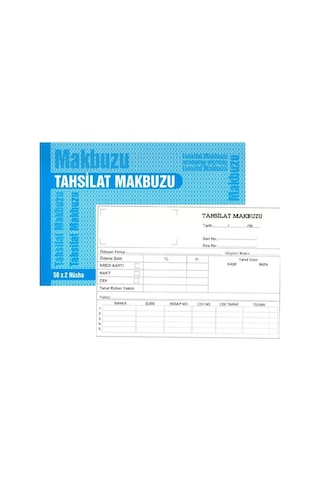 Tahsilat Makbuzu Otokopili 2-50 Gürmat Tahsilat Makbuzu Kendinden N11.2671