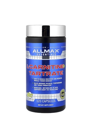 Allmax Essentials L-carnitine + Tartrate 120 Caps Aromasız
