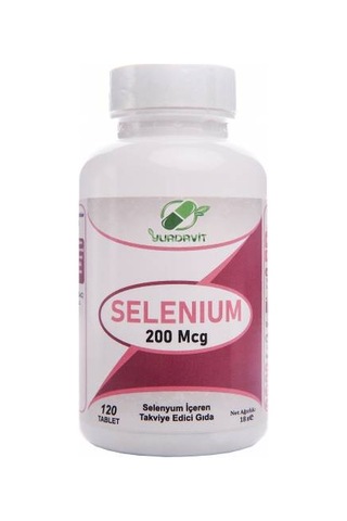 Yurdavit Selenium 200 Mcg Selenyum 120 Tablet