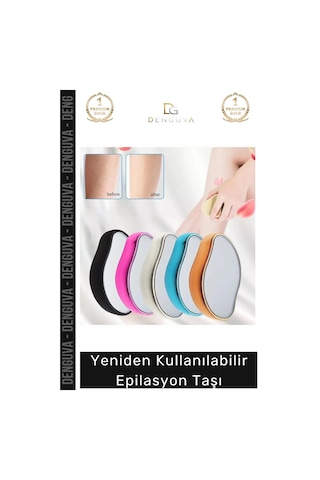 Taş Ağrısız Nano Kristal Fiziksel Hijyenik Kişisel Bakım Yeniden Kullanılabilir Epilasyon Taşı