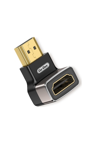 Go-des Gd-ct082 Hdtv Hdmı Adaptör 8k Hd 2.1 Versiyon Görüntü Aktarım Cihazı Siyah