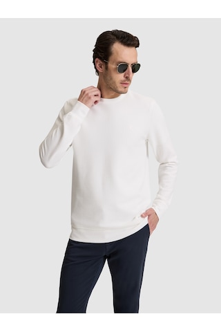 Cacharel Erkek Beyaz Sweatshirt 50320606-vr013