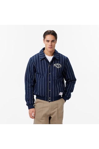 Karl Kani Pinstripes Wool Erkek Mavi Ceket Km253-045-1 Mavi