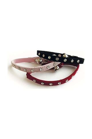 M-pets Diamonds Zilli Kedi Boyun Tasması Karışık Renkli 30 Cm 244-58045.01