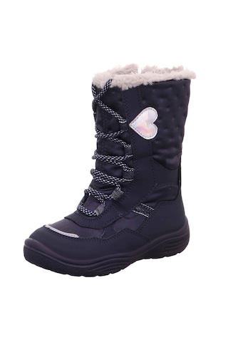 Superfit 1-009094 Crystal Çocuk Lacivert Gore-tex Çizme Lacivert