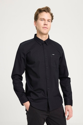 Wrangler Regular Fit Normal Kesim Düz Cepli Pamuk Gömlek - W241464 001