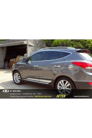 Hyundai İx35 Cam Çıtası Çerçevesi Kromu Nikelajı Komple