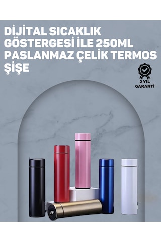 12 Saat Sıcak, 24 Saat Soğuk Tutabilen Paslanmaz Termos