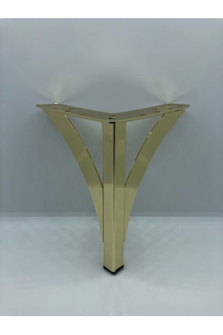 Metal, 15 12 12 Cm Gold, Koltuk,baza Mobilya Ayağı 4 Adet