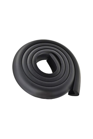 Evokids Kauçuk Kenar Koruyucu Siyah 2 M x 1 Adet Çok Renkli