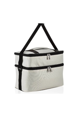 Ns Reliable Kamp Piknik Termal Soğutucu Yalıtımlı Buzluk Termos Çanta - 960 Krem