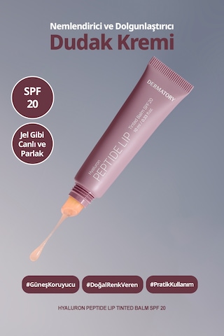 Dermatory Hyaluron Peptide Lip Tinted Balm Spf20